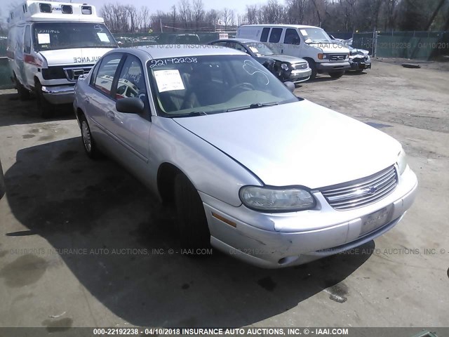 1G1ND52J83M627094 - 2003 CHEVROLET MALIBU SILVER photo 1