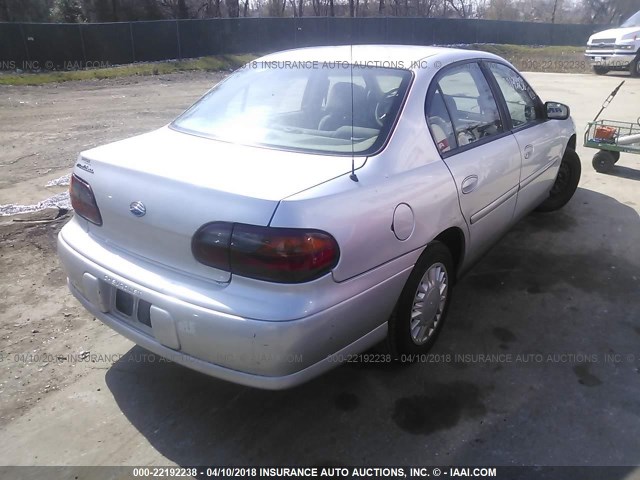 1G1ND52J83M627094 - 2003 CHEVROLET MALIBU SILVER photo 4