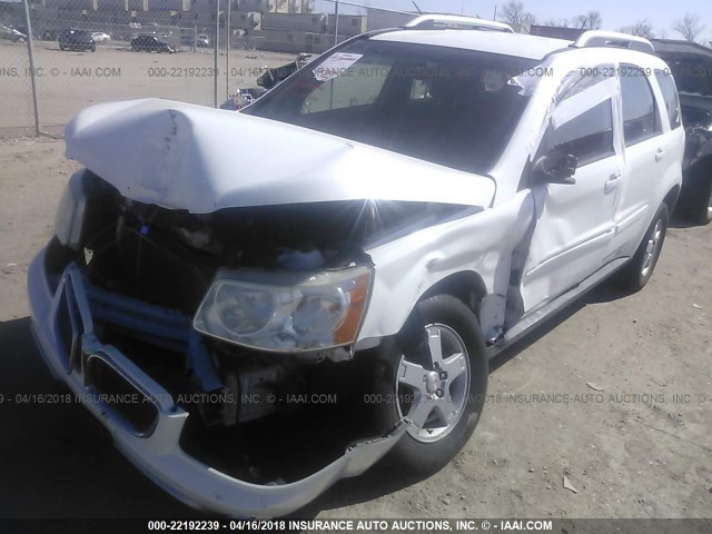 2CKDL43F386077764 - 2008 PONTIAC TORRENT WHITE photo 2