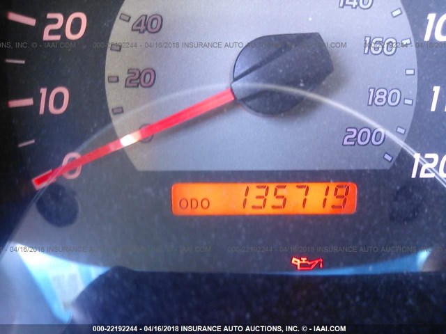 5TELU42N27Z362696 - 2007 TOYOTA TACOMA DOUBLE CAB 红色 照片 7