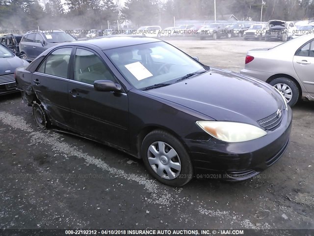 4T1BE32K62U616416 - 2002 TOYOTA CAMRY LE/XLE/SE 勃艮第红 照片 1