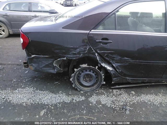 4T1BE32K62U616416 - 2002 TOYOTA CAMRY LE/XLE/SE 勃艮第红 照片 6