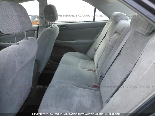 4T1BE32K62U616416 - 2002 TOYOTA CAMRY LE/XLE/SE 勃艮第红 照片 8