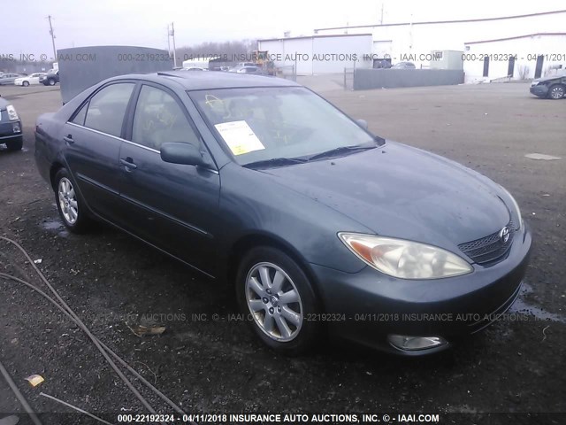 4T1BF30K24U071821 - 2004 TOYOTA CAMRY LE/XLE/SE 绿色 照片 1
