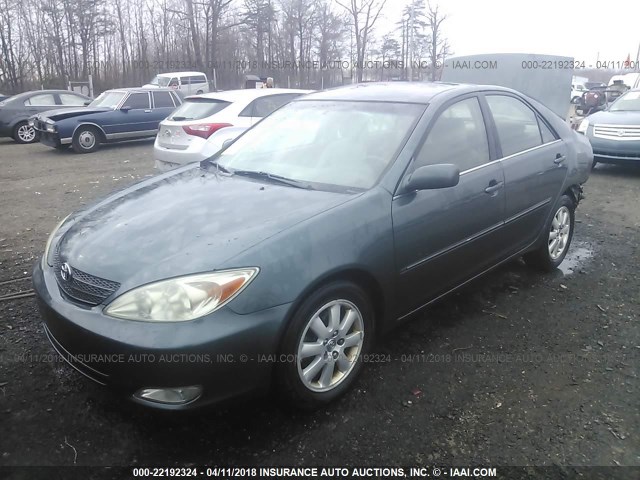 4T1BF30K24U071821 - 2004 TOYOTA CAMRY LE/XLE/SE 绿色 照片 2