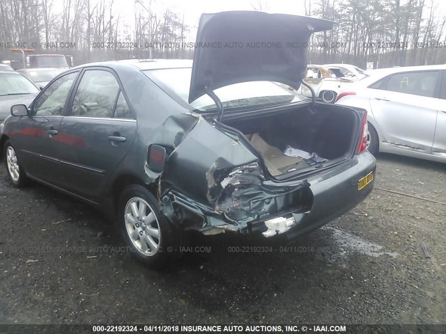 4T1BF30K24U071821 - 2004 TOYOTA CAMRY LE/XLE/SE 绿色 照片 6
