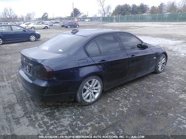 WBAVB17576NK41280 - 2006 BMW 325 I AUTOMATIC BLACK photo 4