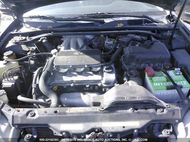 4T1BF30K42U505976 - 2002 TOYOTA CAMRY LE/XLE/SE 勃艮第红 照片 10