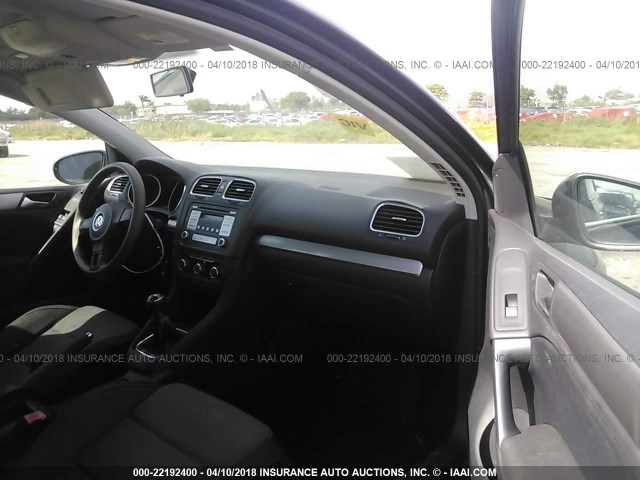 WVWAA7AJ5AW392327 - 2010 VOLKSWAGEN GOLF 蓝色 照片 5