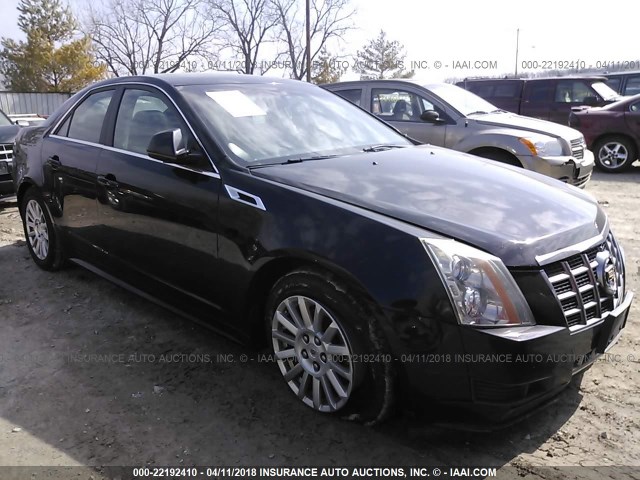 1G6DC5E56C0118149 - 2012 CADILLAC CTS BLACK photo 1