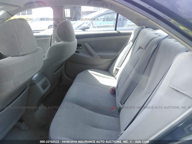 4T1BE46K27U065344 - 2007 TOYOTA CAMRY NEW GENERAT CE/LE/XLE/SE BLACK photo 8