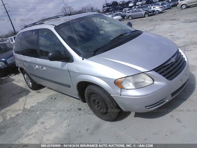 1A4GP45R66B690904 - 2006 CHRYSLER TOWN & COUNTRY  SILVER photo 1