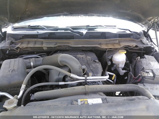 1C6RR6GT9HS549834 - 2017 RAM 1500 SLT Սև լուսանկար 10