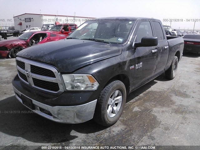 1C6RR6GT9HS549834 - 2017 RAM 1500 SLT Սև լուսանկար 6