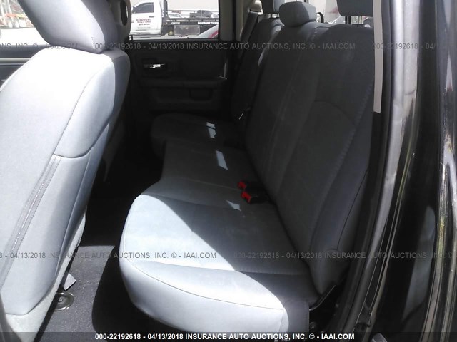 1C6RR6GT9HS549834 - 2017 RAM 1500 SLT Սև լուսանկար 8