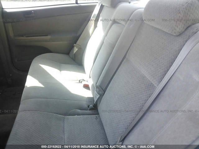 4T1BE32K93U686624 - 2003 TOYOTA CAMRY LE/XLE/SE თაფლისფერი ფოტო 8