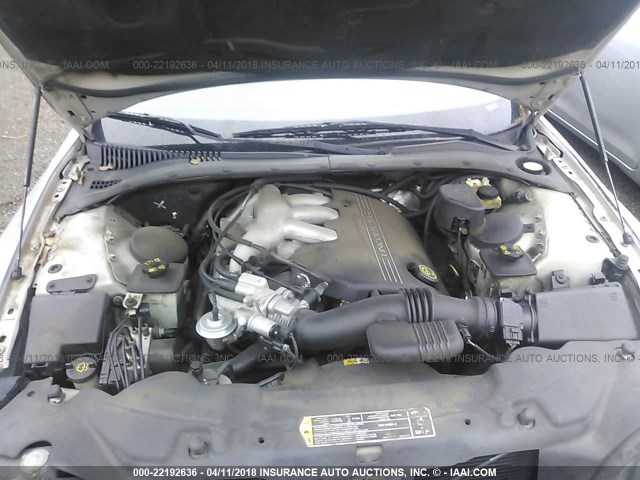 1LNHM86S7YY806389 - 2000 LINCOLN LS Gümüş foto 10