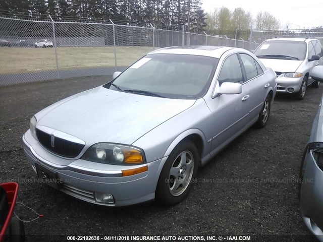 1LNHM86S7YY806389 - 2000 LINCOLN LS Gümüş foto 2