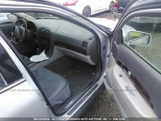 1LNHM86S7YY806389 - 2000 LINCOLN LS Gümüş foto 5