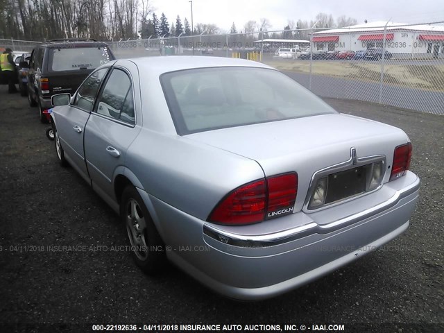 1LNHM86S7YY806389 - 2000 LINCOLN LS Gümüş foto 6