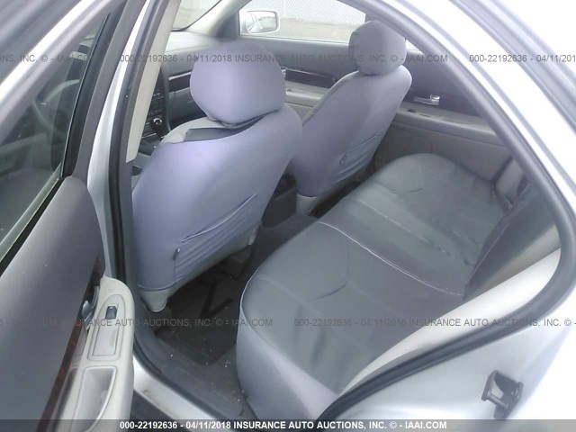 1LNHM86S7YY806389 - 2000 LINCOLN LS Gümüş foto 8