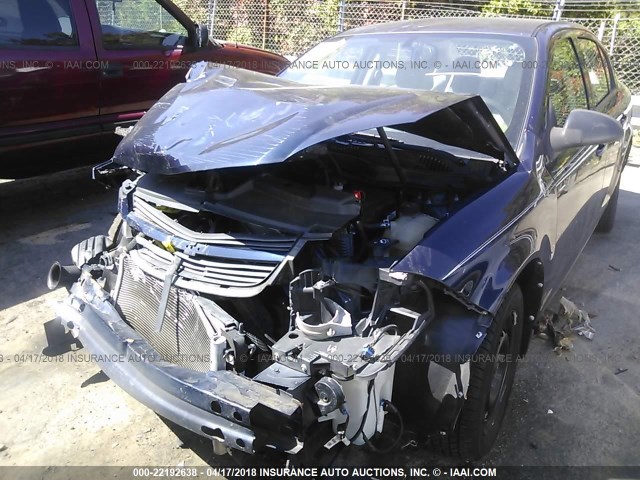 1G1AS58H197251497 - 2009 CHEVROLET COBALT LS Dark Blue photo 6