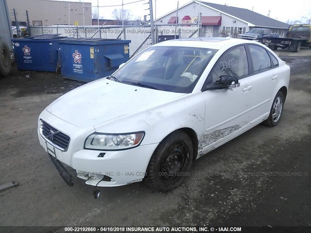 YV1MS390592446205 - 2009 VOLVO S40 2.4I WHITE photo 2