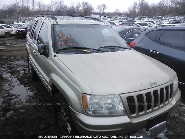 1J4GW58N6YC140665 - 2000 JEEP GRAND CHEROKEE LIMITED GOLD photo 6