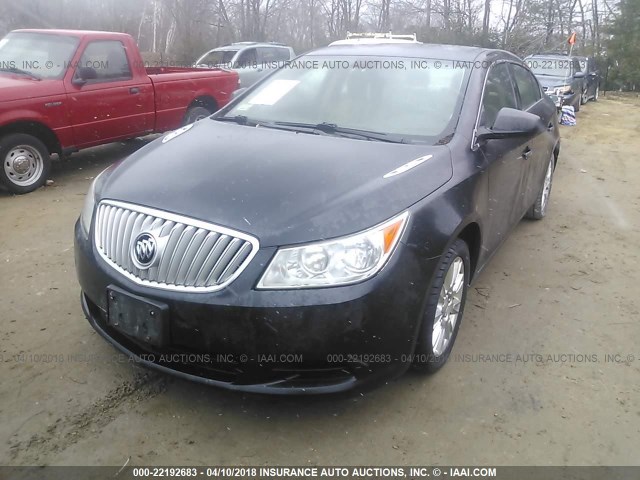 1G4GA5EC7BF234451 - 2011 BUICK LACROSSE CX BLACK photo 2