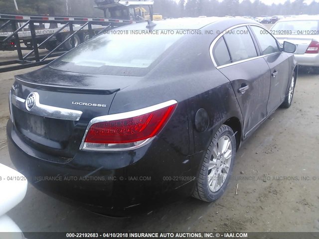 1G4GA5EC7BF234451 - 2011 BUICK LACROSSE CX BLACK photo 4