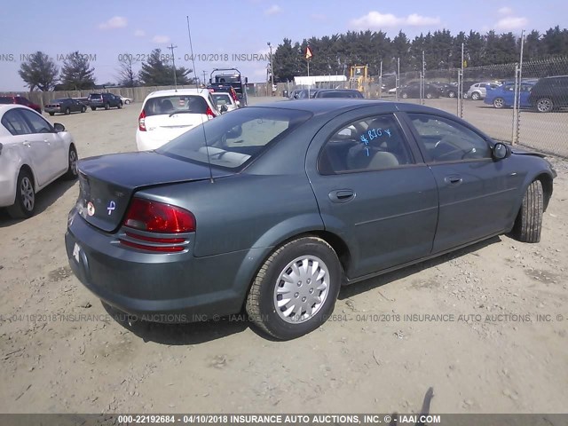 1B3AL46T66N219840 - 2006 DODGE STRATUS SXT BLUE photo 4