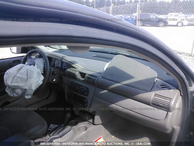 1B3AL46T66N219840 - 2006 DODGE STRATUS SXT BLUE photo 5