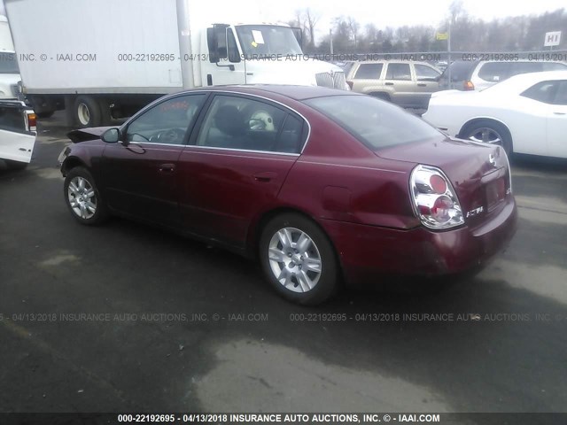 1N4AL11E45N495704 - 2005 NISSAN ALTIMA S/SL MAROON photo 3