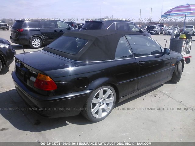 WBABR3348YEB40679 - 2000 BMW 323 CI BLACK photo 4