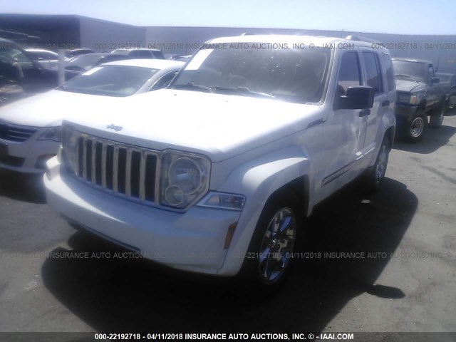1J4PP5GK4AW148028 - 2010 JEEP LIBERTY LIMITED WHITE photo 2