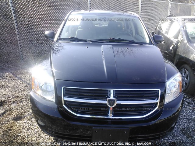 1B3HE78K47D556724 - 2007 DODGE CALIBER R/T BLACK photo 6