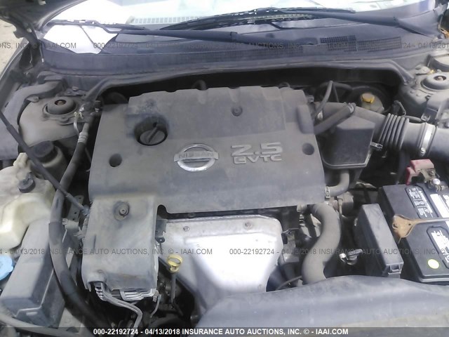 1N4AL11DX3C296172 - 2003 NISSAN ALTIMA S/SL GRAY photo 10