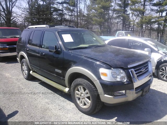 1FMEU74E86UB33613 - 2006 FORD EXPLORER EDDIE BAUER BLACK photo 1