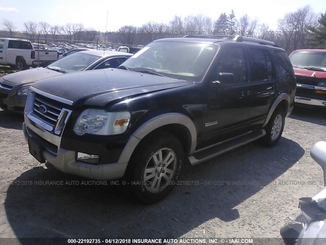 1FMEU74E86UB33613 - 2006 FORD EXPLORER EDDIE BAUER BLACK photo 2