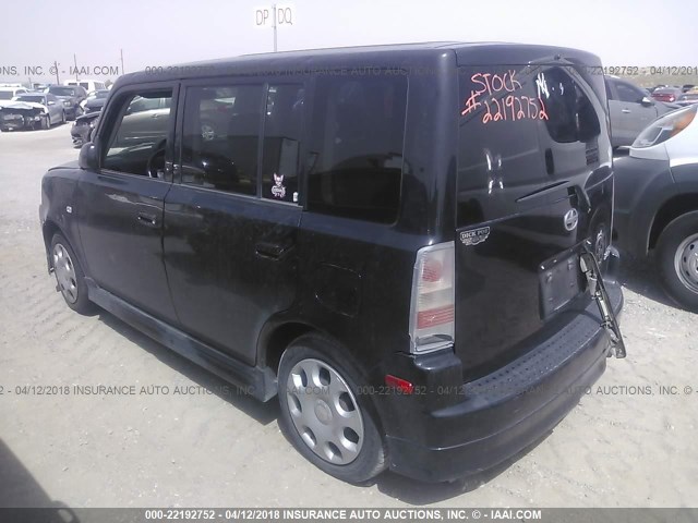 JTLKT334054023122 - 2005 TOYOTA SCION XB Қара фото 3