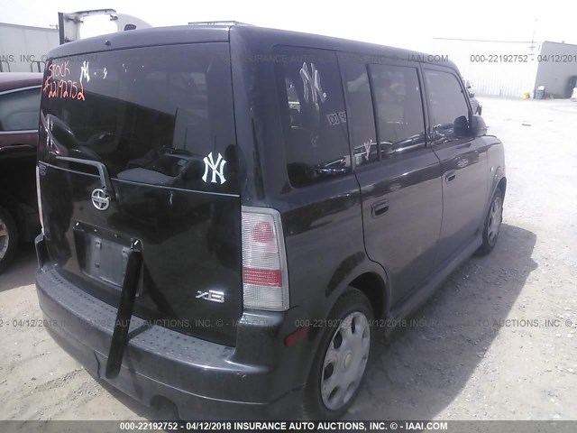 JTLKT334054023122 - 2005 TOYOTA SCION XB Қара фото 4