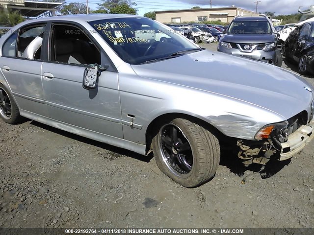 WBADT63481CF00580 - 2001 BMW 530 I AUTOMATIC SILVER photo 6