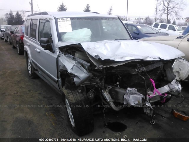 1J8HG48K38C110653 - 2008 JEEP COMMANDER SPORT ვერცხლისფერი ფოტო 1