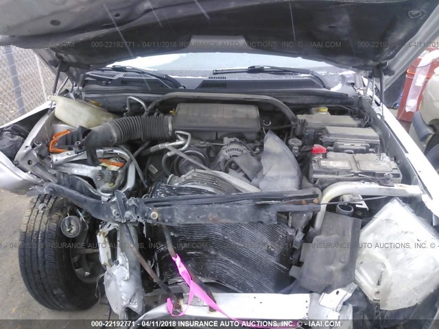 1J8HG48K38C110653 - 2008 JEEP COMMANDER SPORT ვერცხლისფერი ფოტო 10