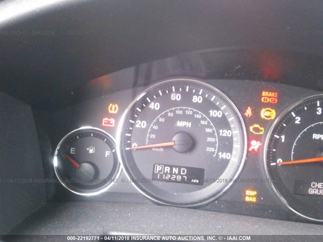 1J8HG48K38C110653 - 2008 JEEP COMMANDER SPORT ვერცხლისფერი ფოტო 7