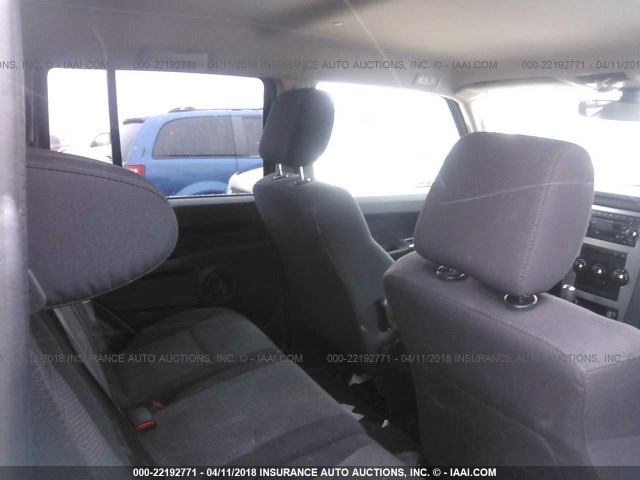 1J8HG48K38C110653 - 2008 JEEP COMMANDER SPORT ვერცხლისფერი ფოტო 8