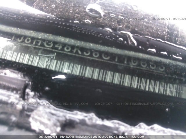 1J8HG48K38C110653 - 2008 JEEP COMMANDER SPORT ვერცხლისფერი ფოტო 9