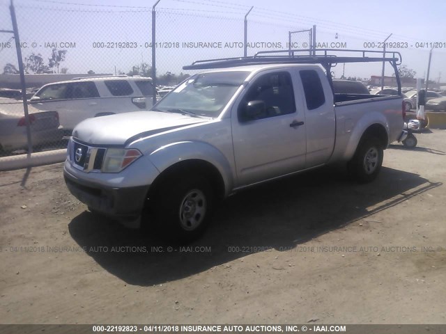 1N6BD06T67C464463 - 2007 NISSAN FRONTIER KING CAB XE SILVER photo 2