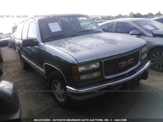 1GKEC16K9RJ759642 - 1994 GMC SUBURBAN C1500 BLUE photo 1