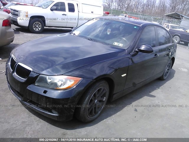 WBAVD135X6KV13340 - 2006 BMW 325 XI BLACK photo 2